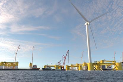 An offshore wind facility is being mooted for the Californian coast