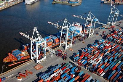 Hamburg recorded the highest level of loaded incoming volumes to date. Photo: Port of Hamburg