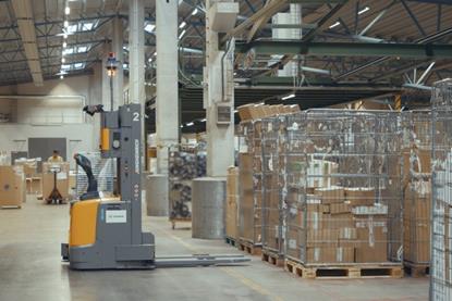 Automated forklift