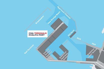 The terminal is a joint venture between AD Ports Group and CMA Terminals