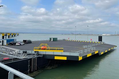 New RoRo berth at London Medway