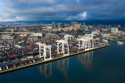 Howard Terminal at the Port of Oakland, California