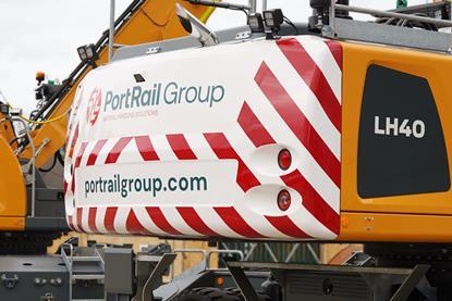 PortRail Group branded equipment