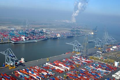 North Europe ports including Antwerp are boasting efficiency Photo: Antwerp Port Authority