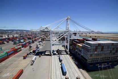 The Port of Oakland is testing the feasibility of zero-emission freight hauling