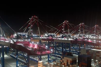 By 2020, it is expected that all new container handling equipment will be supplied with LED lighting