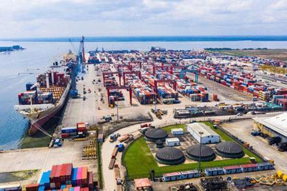 The West Africa Container Terminal (WACT) is located in Onne Port