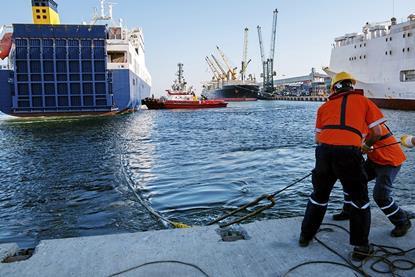 Port workers are under greater stress in the pandemic shipping environment