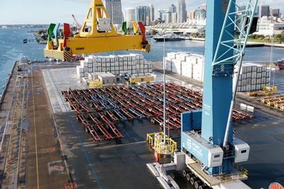 Crane at the Port of San Diego