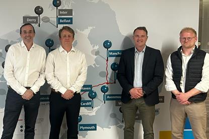 (l-r) David McLoughlin, director Pipelines & Terminals, Valero; Haydn Dawson, lead estates manager, ABP; Richard Butler, lead commercial director, ABP and Sam Marsh, director of Product Supply, Valero