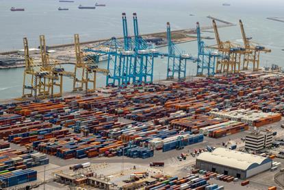 A generic picture of a port