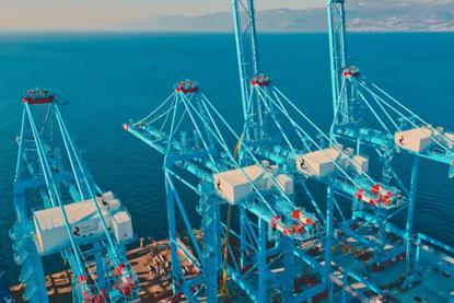 The image shows an overhead shot of Rijeka Gateway