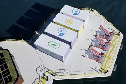 ELIRE’s hydrogen-powered floating hub