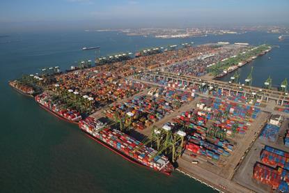 The port of Singapore's container throughput reached 3.18m TEU in January 2020 before the effects of Covid-19 began to be felt.