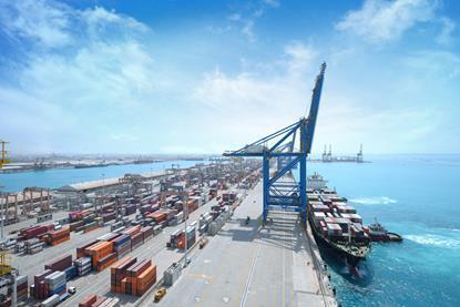 Southern Container Terminal at Jeddah Islamic Port