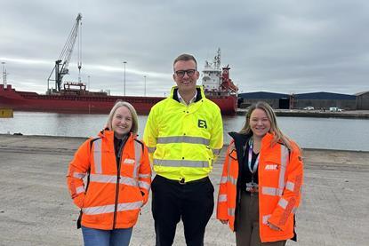 ABP employees at the Port of Newport