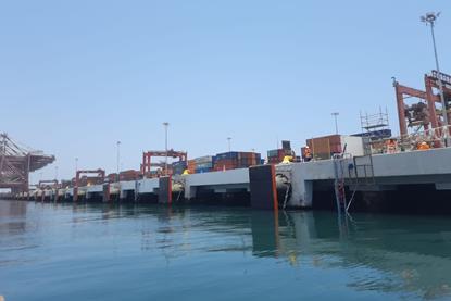 cone-fenders_container-terminal_lima_peru_shibatafenderteam_