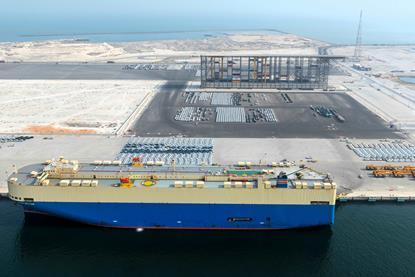 RoRo expansion at T4 Jebel Ali
