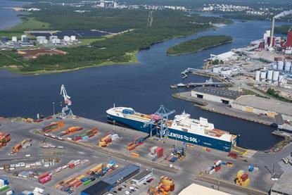 Port of Oulu, Finland