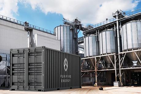 A picture of PuriFire’s hydrothermal gasification technology