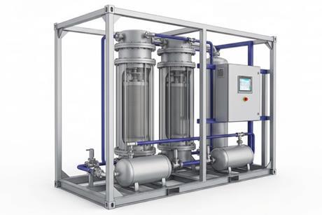 The Spiral Hydrogen patent-pending hydrogen electrolyser