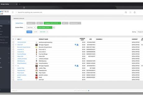A graphic of a Descartes inventory management system