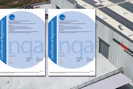 ShibataFenderTeam Spain ISO 9011 and ISO 14001