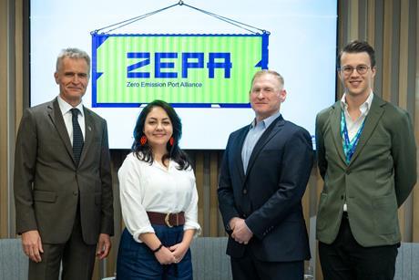 Members of ZEPA at its launch at COP 28