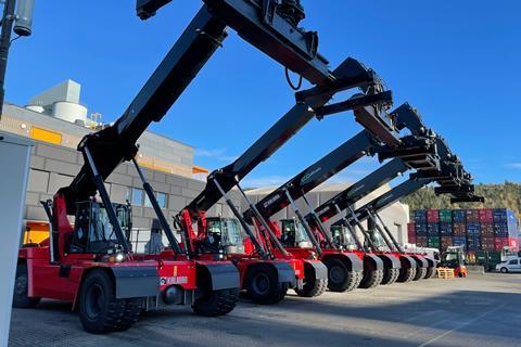 Yilport is a long term customer of Kalmar port equipment, including the ECo reachstacker