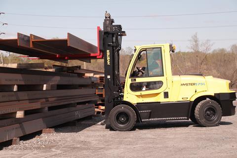 Hyster’s J155-190XNL is powered by an integrated lithium-ion battery pack
