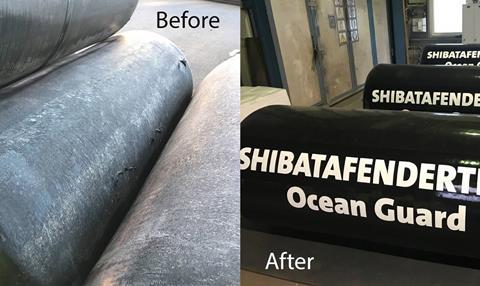 The refurbishment of foam fenders is a sustainable and cost-effective