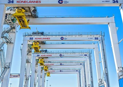 Konecranes RTG cranes