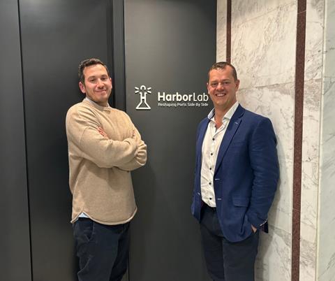 Harbor Lab CEO Antonis Malaxianakis and 90POE CEO Richard Buckley
