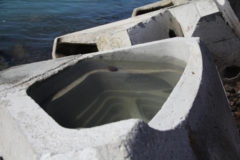 A close up of a Coastalock unit at Lyttelton