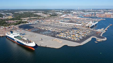 Arendal2 terminal at the Port of Gothenburg
