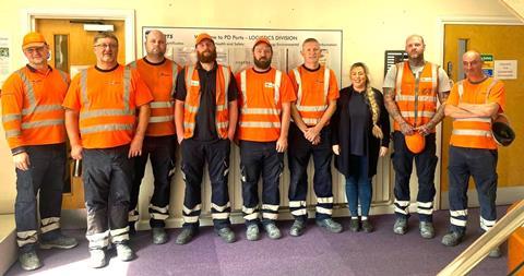 Venator team at Port of Hartlepool