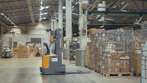 Automated forklift