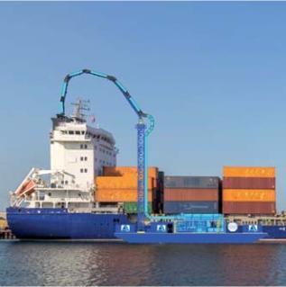 The configuration of the AERAS system – can simultaneously extract emissions from multiple vessel engines and boilers