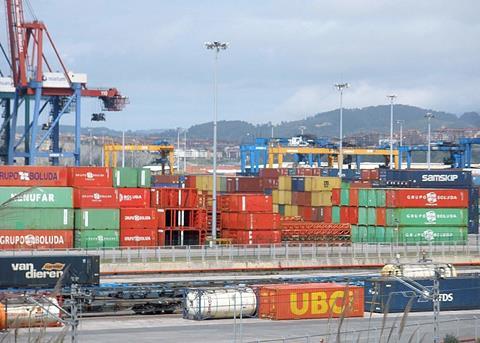 Noatum Container Terminal Bilbao at Spain’s Bilbao Port has opened a new automated access system for trucks (image is of Bilbao Port)