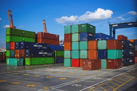 There’s a continued downward trend in container prices and leasing rates