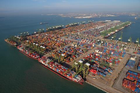 The Port of Singapore