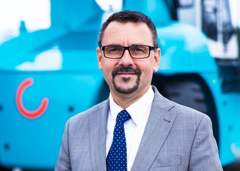 Lars Fredin: "The UK market is important, and there is a large number of Konecranes lift trucks in operation there"