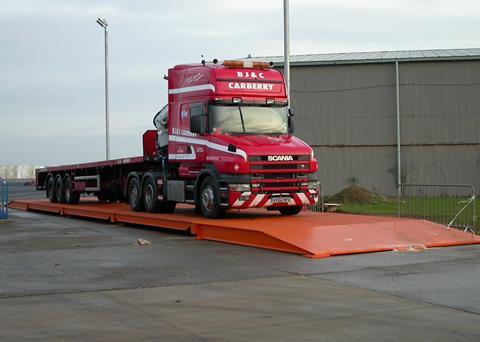 A weighbridge offers one solution to container weighing