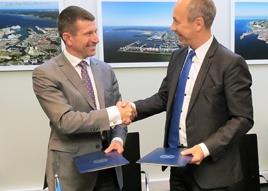 The ports will collaborate on LNG, shore-side power and ship-generated waste