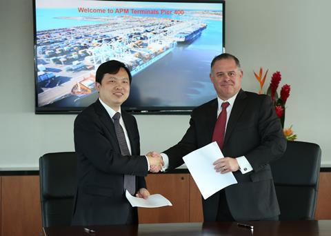 Crane overhaul: The work will be undertaken by Shanghai-based ZPMC