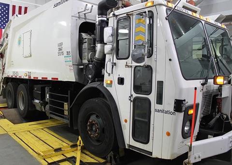 refuse truck