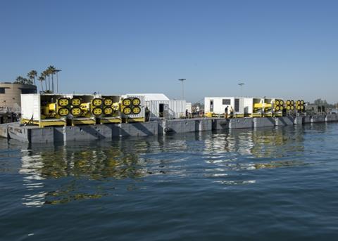 MoorMaster AMS units during At Sea Demonstrations