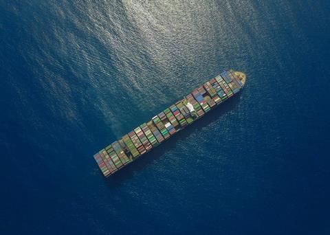 container ship