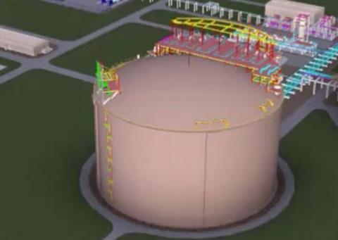LNG terminal project