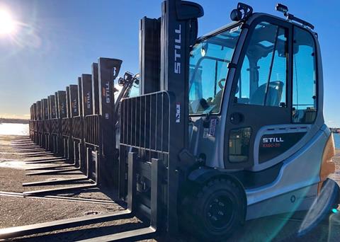 electric forklift trucks